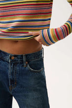 Load image into Gallery viewer, Pistola Madison Knit Long Sleeve in Multi Stripe