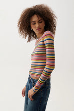 Load image into Gallery viewer, Pistola Madison Knit Long Sleeve in Multi Stripe