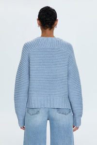 Pistola Adina Every Day Sweater in Soft Mist - FINAL SALE