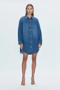 Pistola Elle Shirt Dress in Karat
