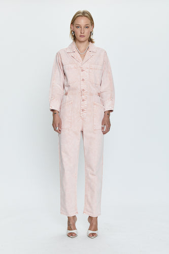 Pistola Tanner L/S Field Suit in Mellow Rose Snow