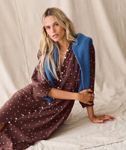 Load image into Gallery viewer, Marine Layer Willow Maxi Dress in Chocolate Polka Dot