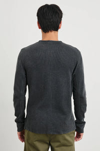 Rails Soto Henley in Washed Black