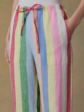 Load image into Gallery viewer, Faherty Laidback Linen Pant in Sunbeam Stripe - FINAL SALE