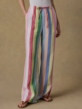 Load image into Gallery viewer, Faherty Laidback Linen Pant in Sunbeam Stripe - FINAL SALE