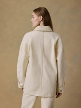 Load image into Gallery viewer, Faherty Sunwashed Canvas Chore Jacket in Sea Salt