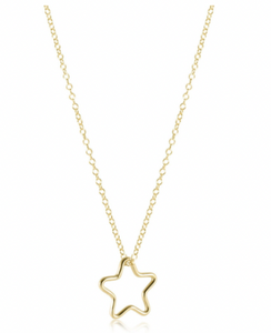 enewton egirl 14" Necklace - Star Gold Charm