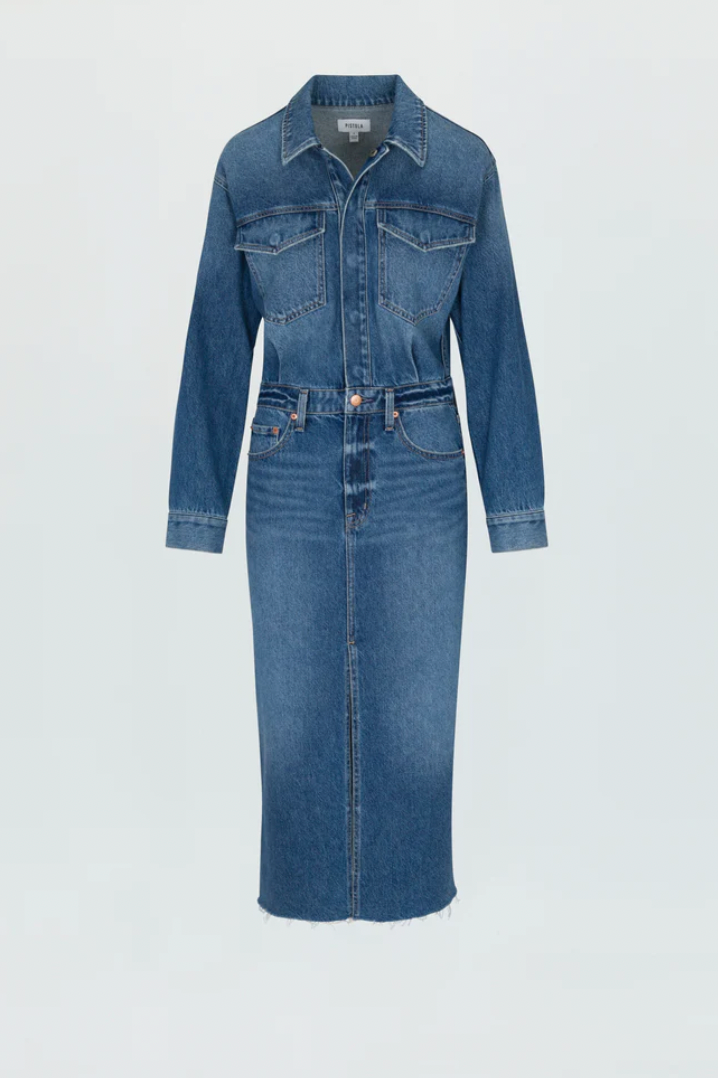 Pistola Amira Midi Dress in Social - FINAL SALE Serge+ Jane Pistola Amira Midi Dress in Social - FINAL SALE Serge+ Jane