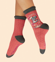 Load image into Gallery viewer, Powder Designs A-Z alphabet socks