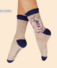Load image into Gallery viewer, Powder Designs A-Z alphabet socks