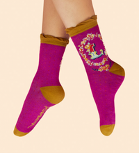 Load image into Gallery viewer, Powder Designs A-Z alphabet socks