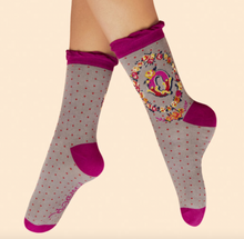 Load image into Gallery viewer, Powder Designs A-Z alphabet socks