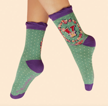 Load image into Gallery viewer, Powder Designs A-Z alphabet socks
