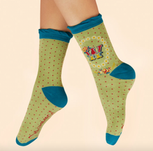 Load image into Gallery viewer, Powder Designs A-Z alphabet socks