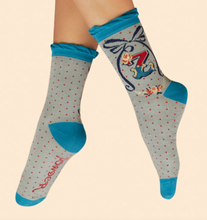 Load image into Gallery viewer, Powder Designs A-Z alphabet socks