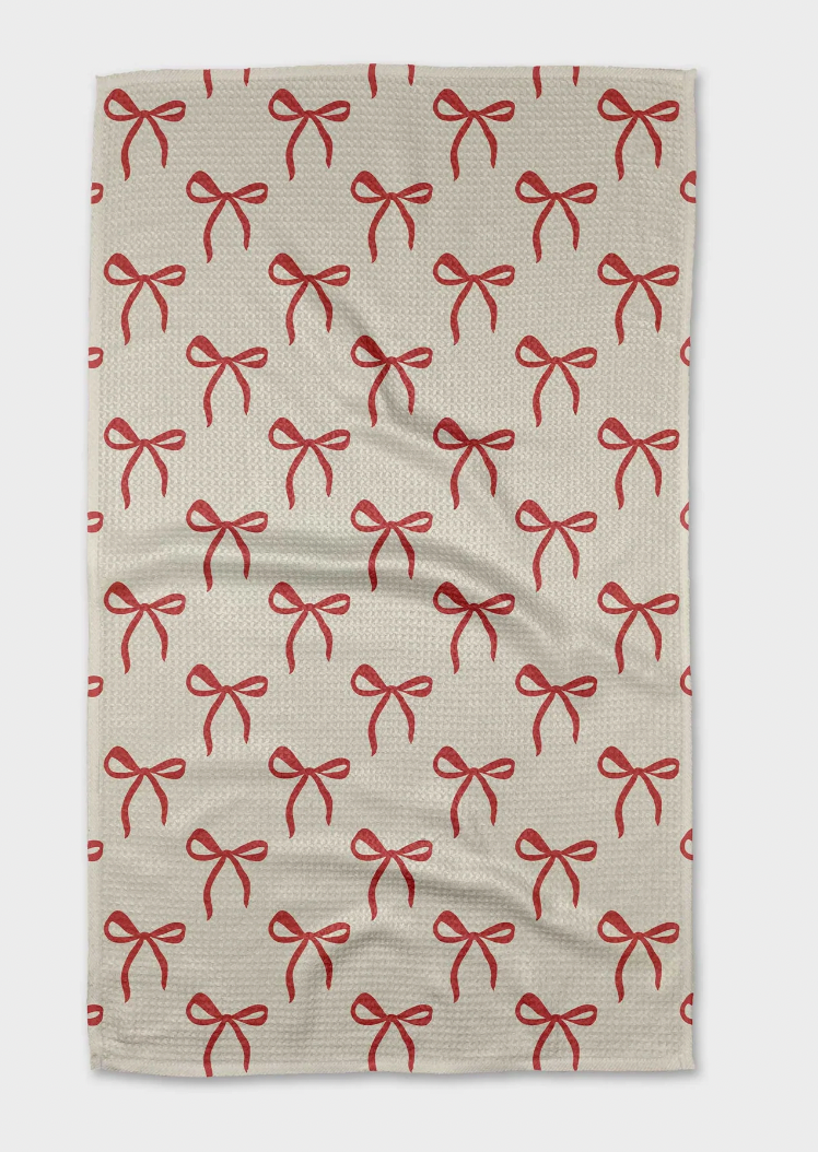 Geometry That's A Wrap Tea Towel
