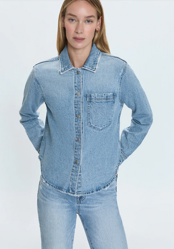 Pistola Jules Fitted Denim Shirt - Scholar Vintage