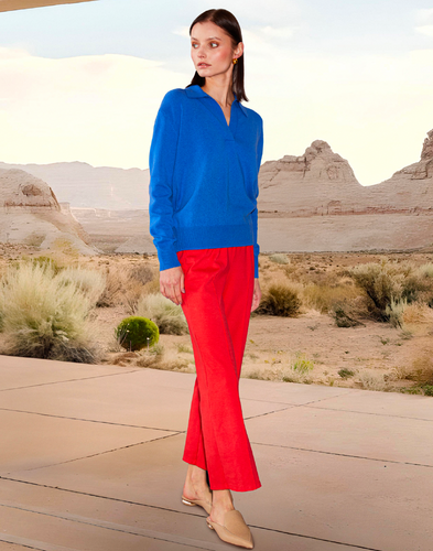 Stateside Ponte Cropped Kick Flare Pant in Sumo - FINAL SALE