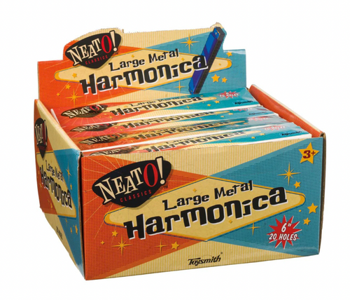 Toysmith Large Metal Harmonica