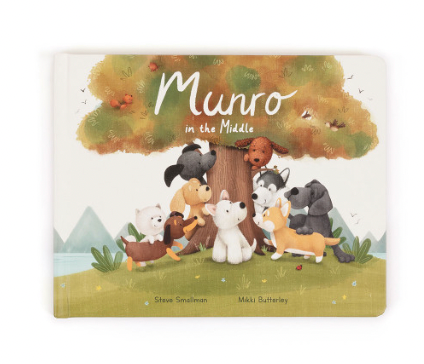 Jellycat - Munro in the Middle Book