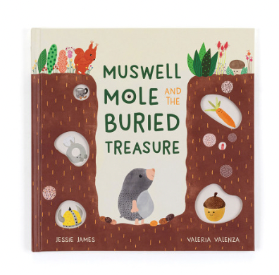 Jellycat - Muswell Mole and the Buried Treasure Book