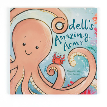 Jellycat - Odells Amazing Arms Book