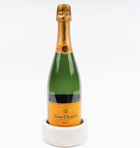 8 Oak Lane Marble Champagne & Wine Coaster