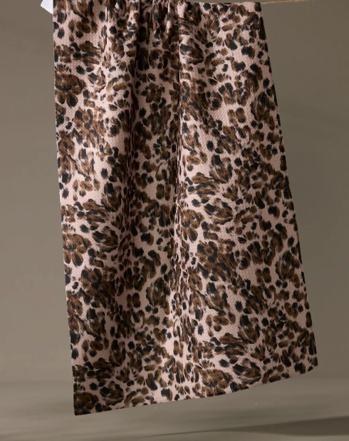 Geometry Umber Dog Towel