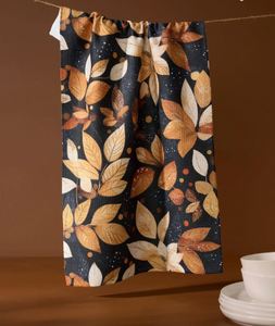 Geometry Botanical Wonderland Tea Towel