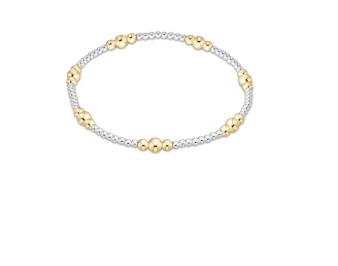 enewton Purpose Gold 4mm Bead Bracelet - MIxed Metal