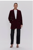 Pistola Emory Short Double Breasted Wool Coat