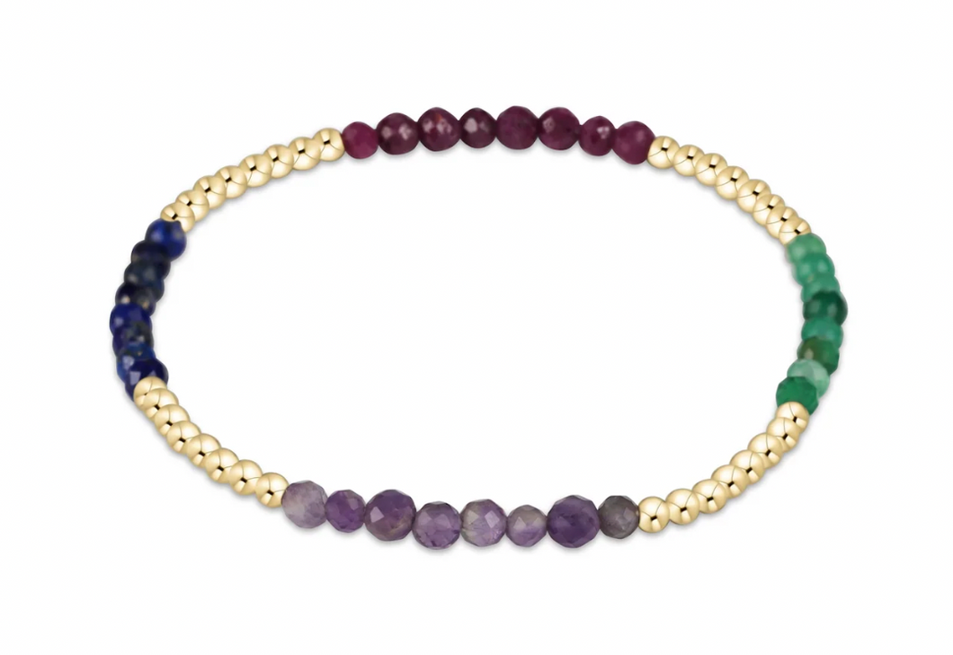 enewton Blissful Pattern 2.5mm Bead Bracelet - Hot Mess FW25