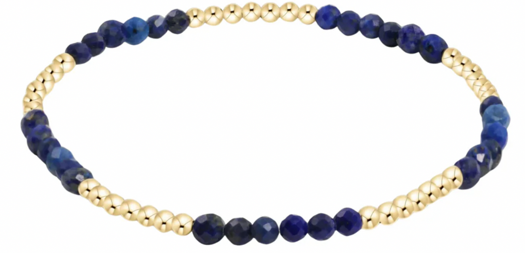 enewton Blissful Pattern 2.5mm Bead Bracelet - Lapis