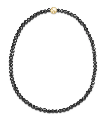 enewton Faceted Hematite 2mm Bead Bracelet