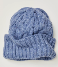 Load image into Gallery viewer, Free People Coast Line Beanie in Heritage Blue