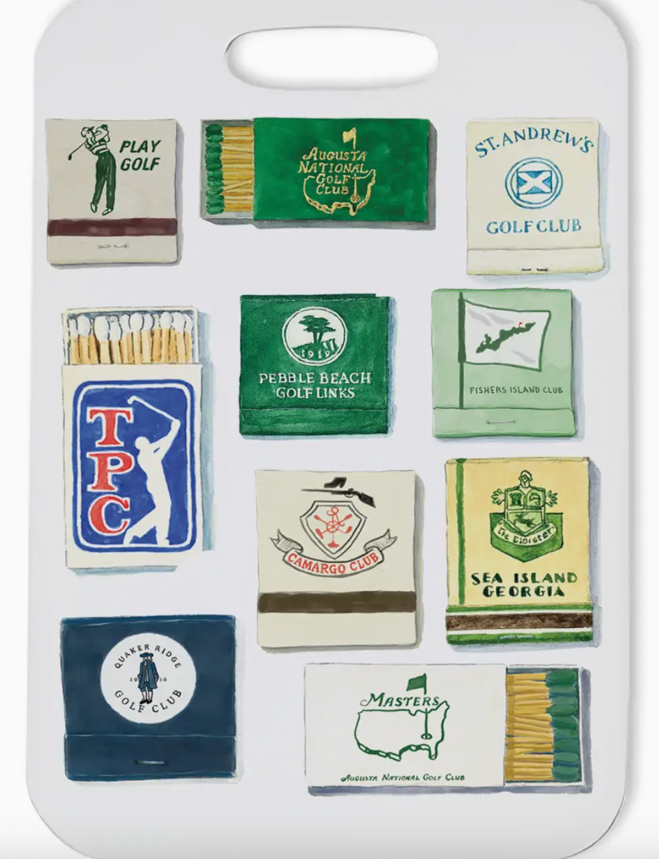 Toss Designs Bag Tag - Golf