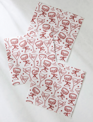 Geometry Soiree Dishcloth Set