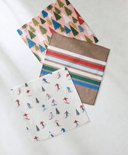 Geometry Winterhaus Dishcloth Set