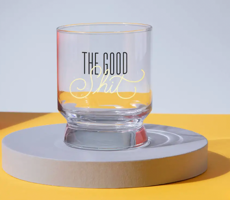 Brass Monkey Lowball Glass - Thumbnail 5
