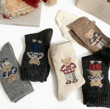 Load image into Gallery viewer, Thick warm wool Socks - Bear