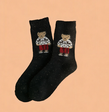 Load image into Gallery viewer, Thick warm wool Socks - Bear