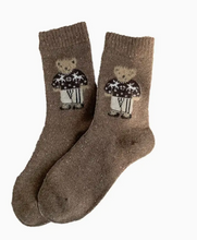 Load image into Gallery viewer, Thick warm wool Socks - Bear