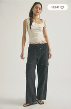 Load image into Gallery viewer, Free People Park Ave Pull-On Cargo Pants