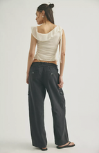 Load image into Gallery viewer, Free People Park Ave Pull-On Cargo Pants