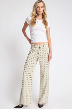 Load image into Gallery viewer, One Teaspoon Jackson Mid Waist Wide Leg Studded Denim Jeans