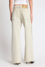 Load image into Gallery viewer, One Teaspoon Jackson Mid Waist Wide Leg Studded Denim Jeans