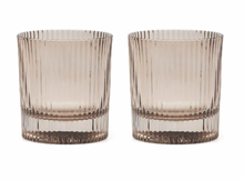 Load image into Gallery viewer, Here's How The Scout Lowball Glass - Smoke, Set of 2