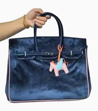 Load image into Gallery viewer, Malibu Sugar The London Velvet Tote Bag