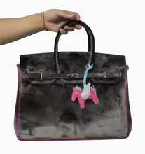 Load image into Gallery viewer, Malibu Sugar The London Velvet Tote Bag