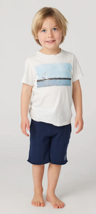 Sol Angeles Kids Set Sail Crew - White